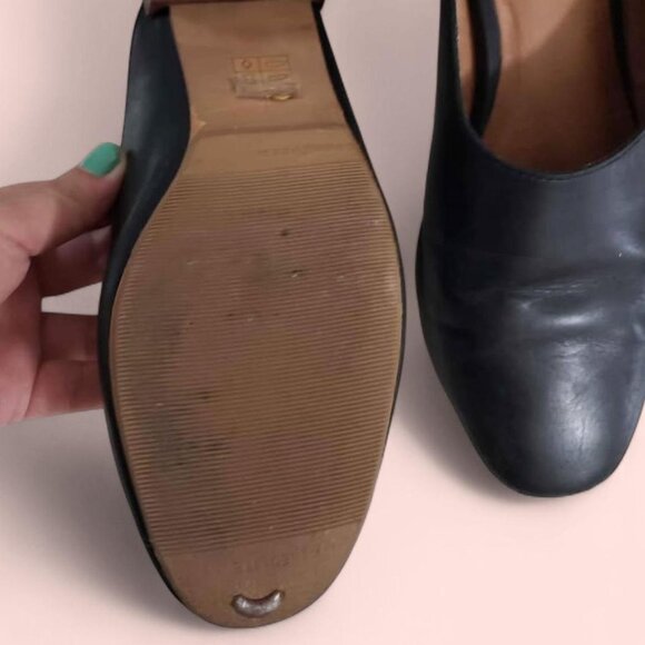 Madewell Black Mules - Picture 3 of 4